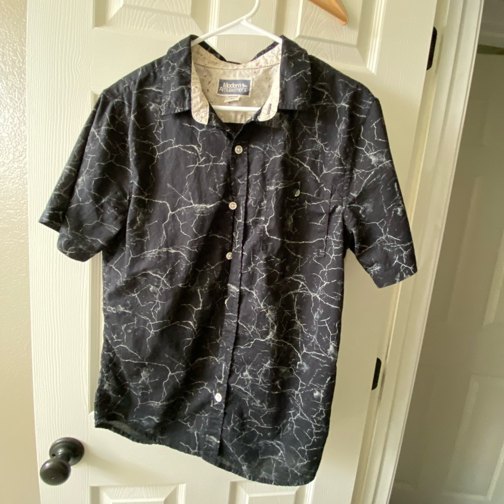 Modern Amusement button down Men’s shirt